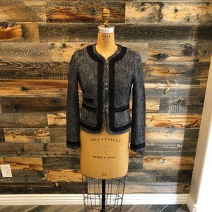 Women's Vintage RARE Banana Republic Blazer, Size 4, Black